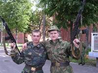 На военных сборах 2005 года